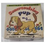 Vtg Somersaulting Pup Toy Japan