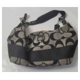 Coach Black & Gray Purse