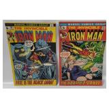 Invincible Iron Man 49 & 53 British Covers