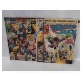 Howard The Duck 2, 4, 5, 6 & 7 British Covers