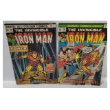 Invincible Iron Man 66 & 69 British Covers