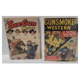 Six Gun Heroes # 32 & Gunsmoke Western # 48