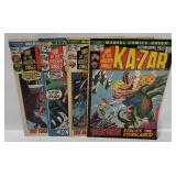 Astonishing Tales Kazar 12, 13, 14 & 15