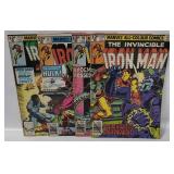 Invincible Iron Man 129, 130, 131 & 133 British Co