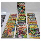 Captain Marvel 40 - 47 & 54 - 60 & 62