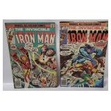 Invincible Iron Man 91 & 93 British Covers