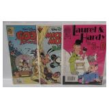 Laurel & Hardy #1, Mickey Mouse &  Pluto, Goofy