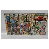 Ms. Marvel 2, 3, 6, 9-11, 21 & 22 British Covers