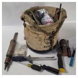 Klein Bucket W/ Tools & Hardware