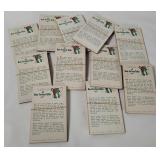 1966 Fortune Teller Arcade Vending Cards