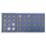 Kennedy Halves Folder 1971-81 W/ 8 Coins