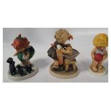 3 Goebel Figurines - Doll Bath, Oops