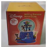Disney Musical Birthday Water Globe