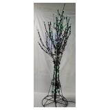 Color Changing Lighted Metal Tree