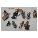 Assorted Vtg Lead Figures - Barclay Etc.