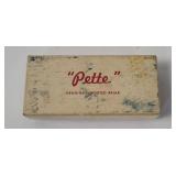 Vtg Pette Mini Briar Pipe Souvenir