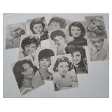 1950's Actresses Arcade Vending Cards