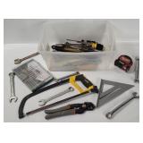 Tools - Wrenches, Saw, Square Etc.