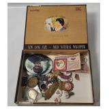 Assorted Vtg Buttons & Pns