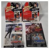 4 Johnny Lightning James Bond 007 Diecasts