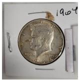 1964 Kennedy Silver Half Dollar