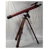 Tasco 851tr Telescope On Tripod, Missing Eyepiece