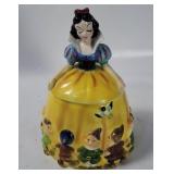 Vtg Disney Snow White Cookie Jar, One Small Chip