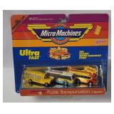 1989 Micro Machiness Public Transportation Set