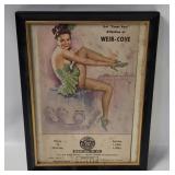 1950 Weir Cove Cheesecake Advertising Card