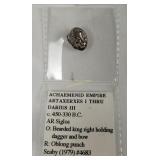 450-330 B C Achaemenid Empire Coin