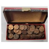 Assorted Vtg U S Pennies