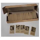 Box Of Vtg Engrave O Tint Movie Star Cards