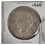 1925 Peace Silver Dollar
