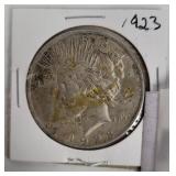 1923 Peace Silver Dollar