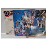Chicago Cubs Catalog, Program & Beckett