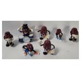 Assorted Vtg California Raisins Figures