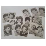 1950's Actresses Arcade Vending Cards