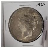1923 Peace Silver Dollar
