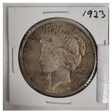 1923 Peace Silver Dollar