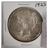 1923 Peace Silver Dollar