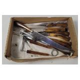 Vtg E. Parker & Sons Carving Set