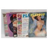 Playboy Magazines 1970-90's