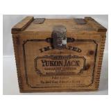 Yukon Jack Liqueur Wood Crate