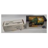 2 Diecast Truck Banks - Model A, Hawkeye