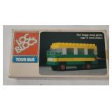 Vtg Loc Blocs Mini Tour Bus