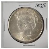 1925 Peace Silver Dollar