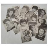 1950's Actresses Arcade Vending Cards