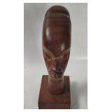 Vtg Carved Wood Tribal Figure