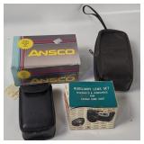 Vtg Cameras - Konica, Ansco, Continental