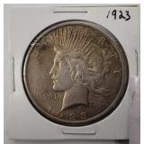1923 Peace Silver Dollar